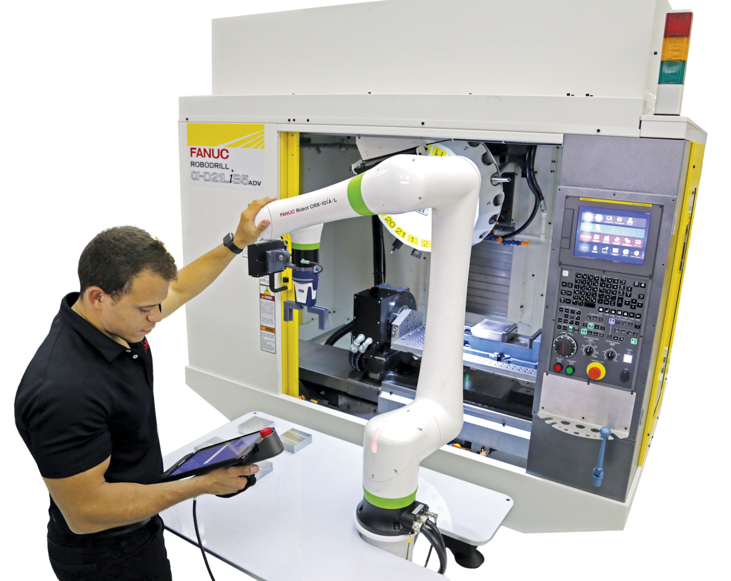 CRX-10iAL Machine Tending
